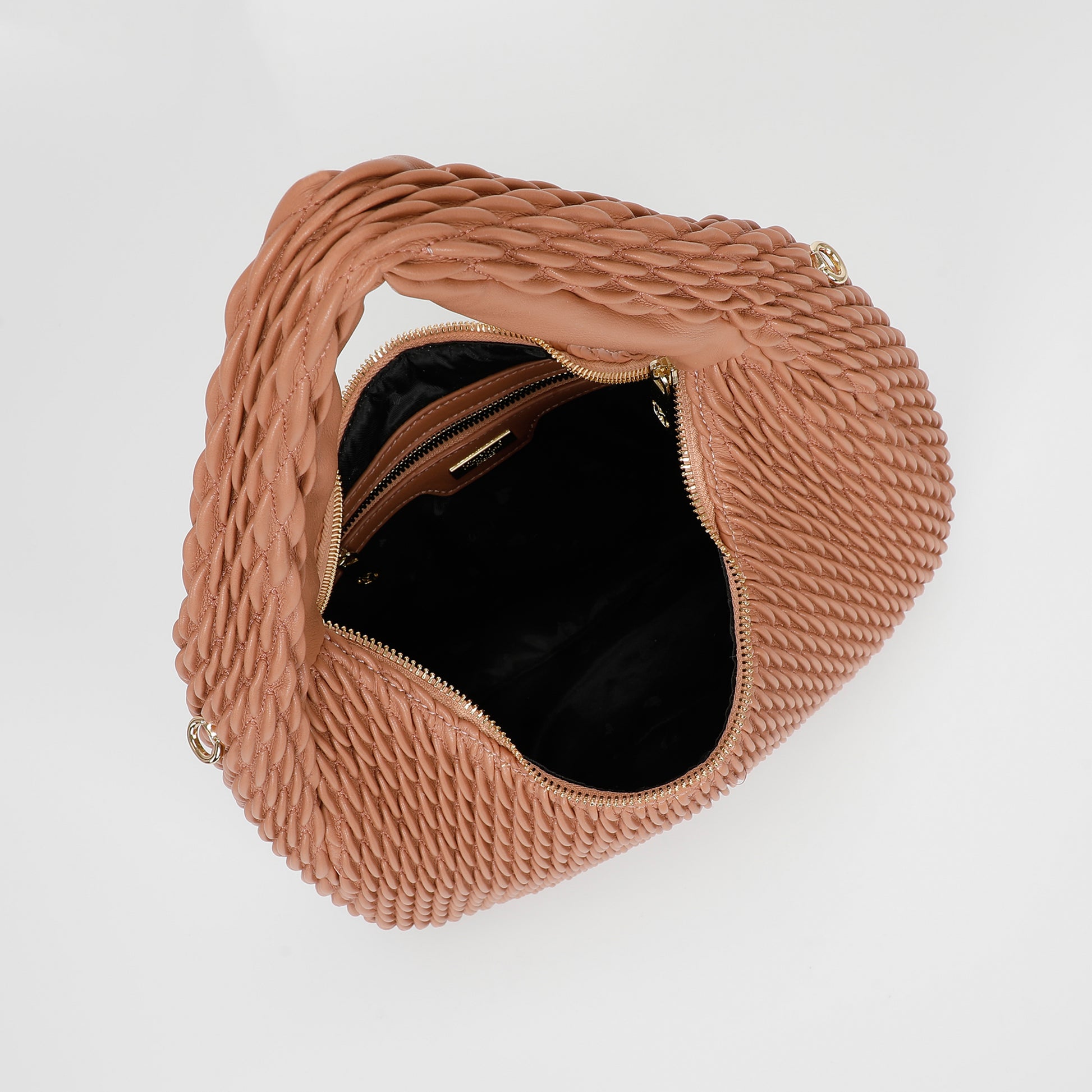 BORSA HOBO TRAPUNTATA