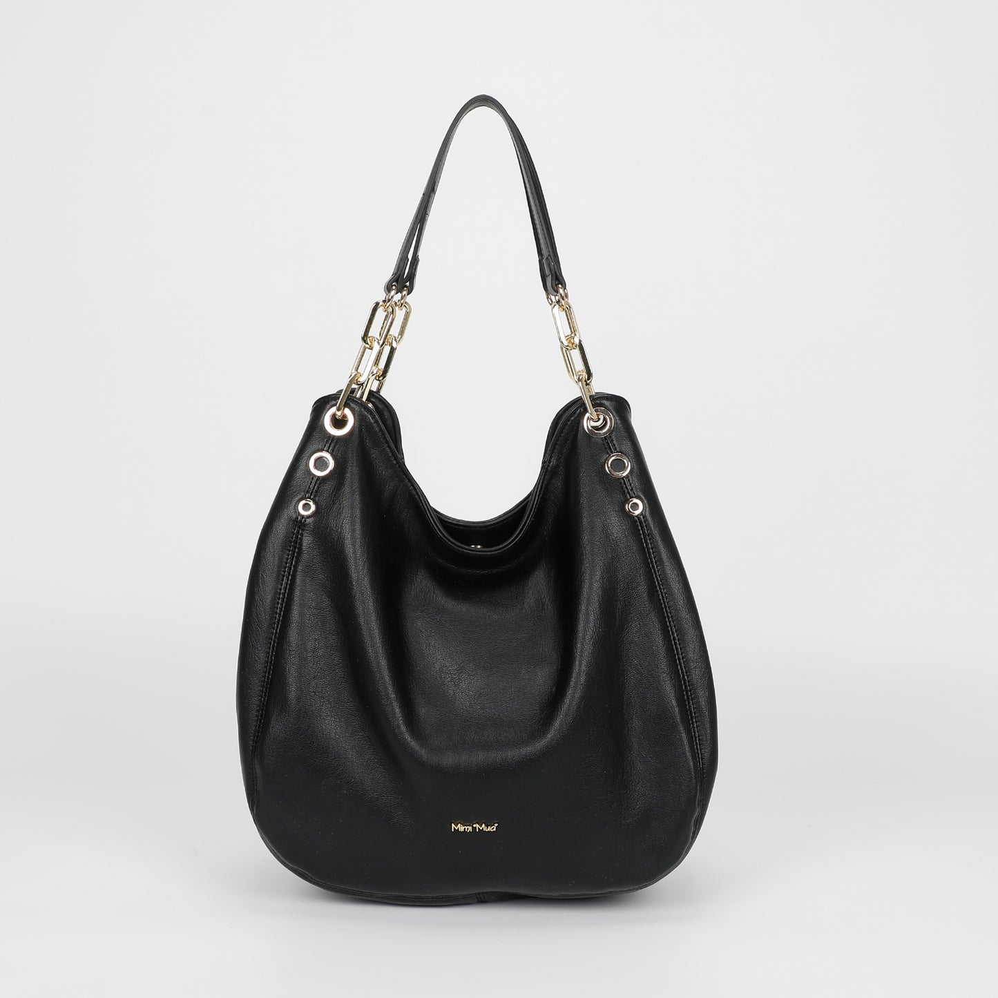 BORSA HOBO CON DETTAGLIO OCCHIELLI