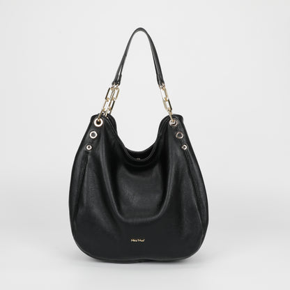 BORSA HOBO CON DETTAGLIO OCCHIELLI