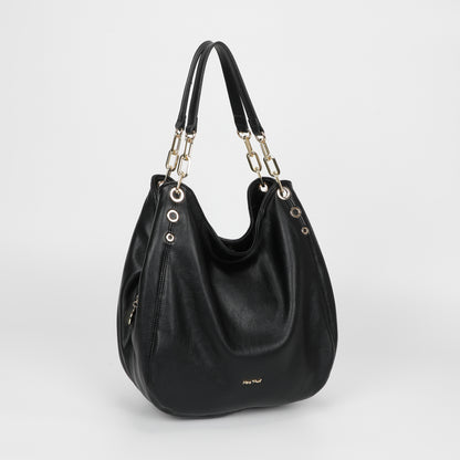 BORSA HOBO CON DETTAGLIO OCCHIELLI