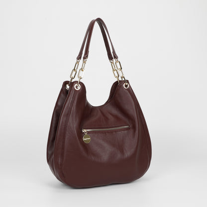 BORSA HOBO CON DETTAGLIO OCCHIELLI