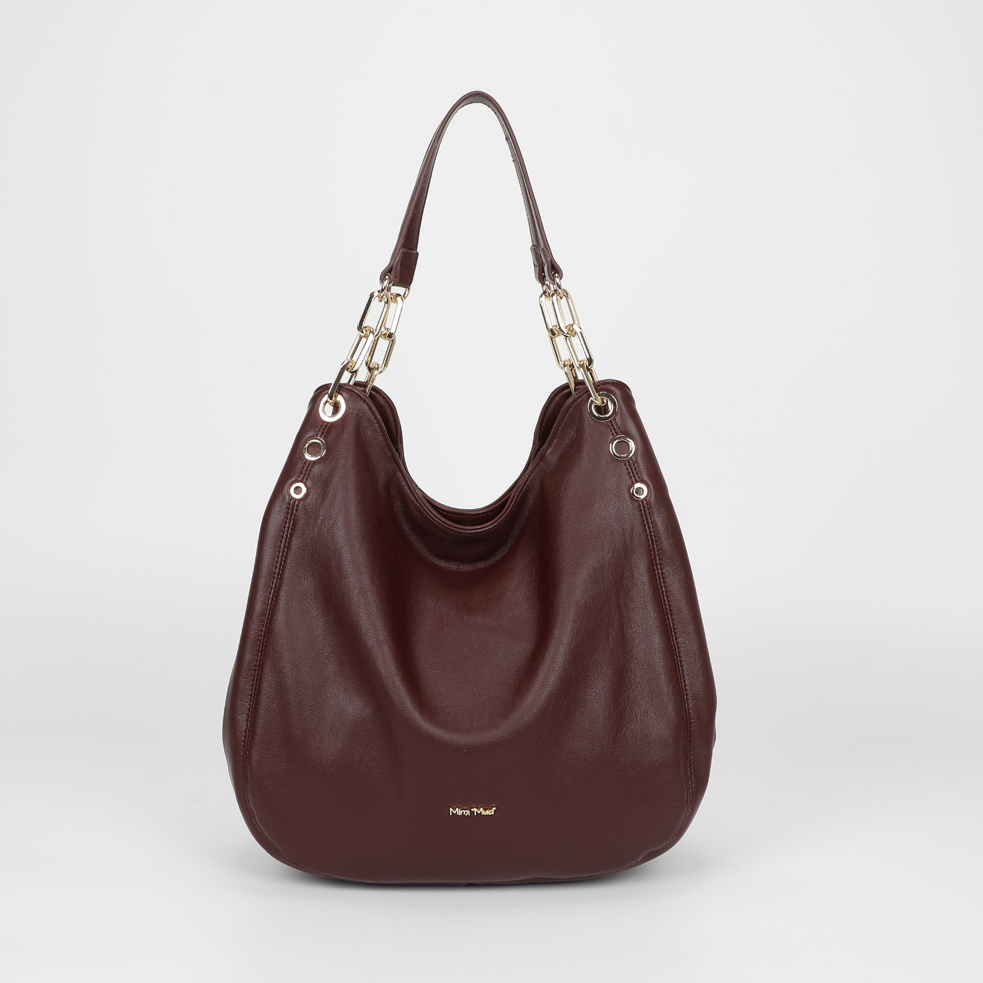 BORSA HOBO CON DETTAGLIO OCCHIELLI