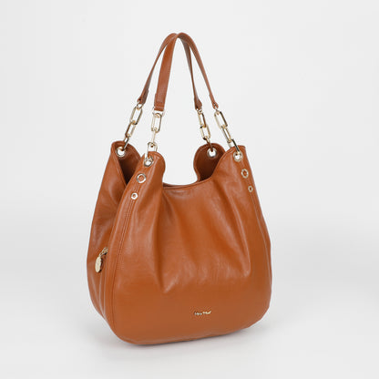 BORSA HOBO CON DETTAGLIO OCCHIELLI