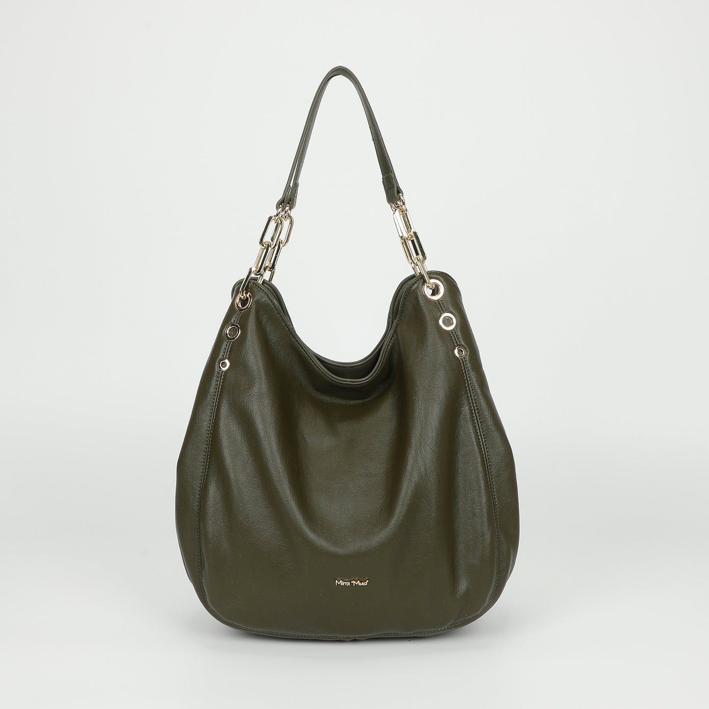 BORSA HOBO CON DETTAGLIO OCCHIELLI