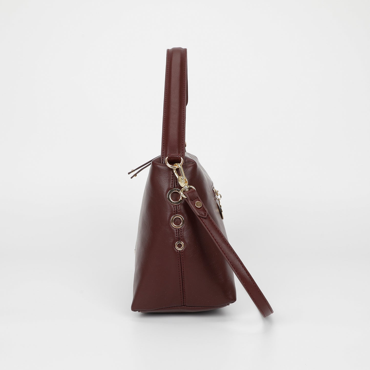 BORSA A SPALLA CON DETTAGLIO OCCHIELLI