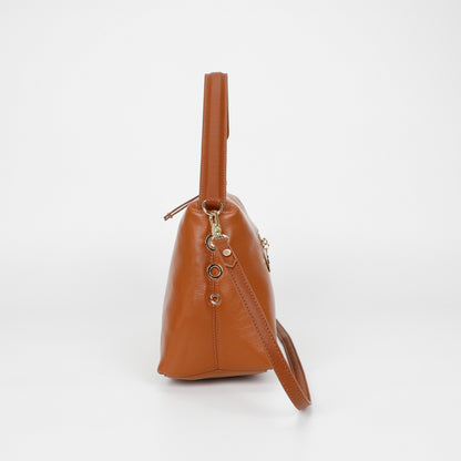 BORSA A SPALLA CON DETTAGLIO OCCHIELLI
