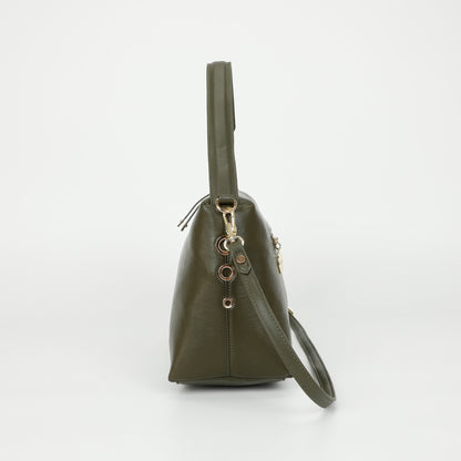 BORSA A SPALLA CON DETTAGLIO OCCHIELLI