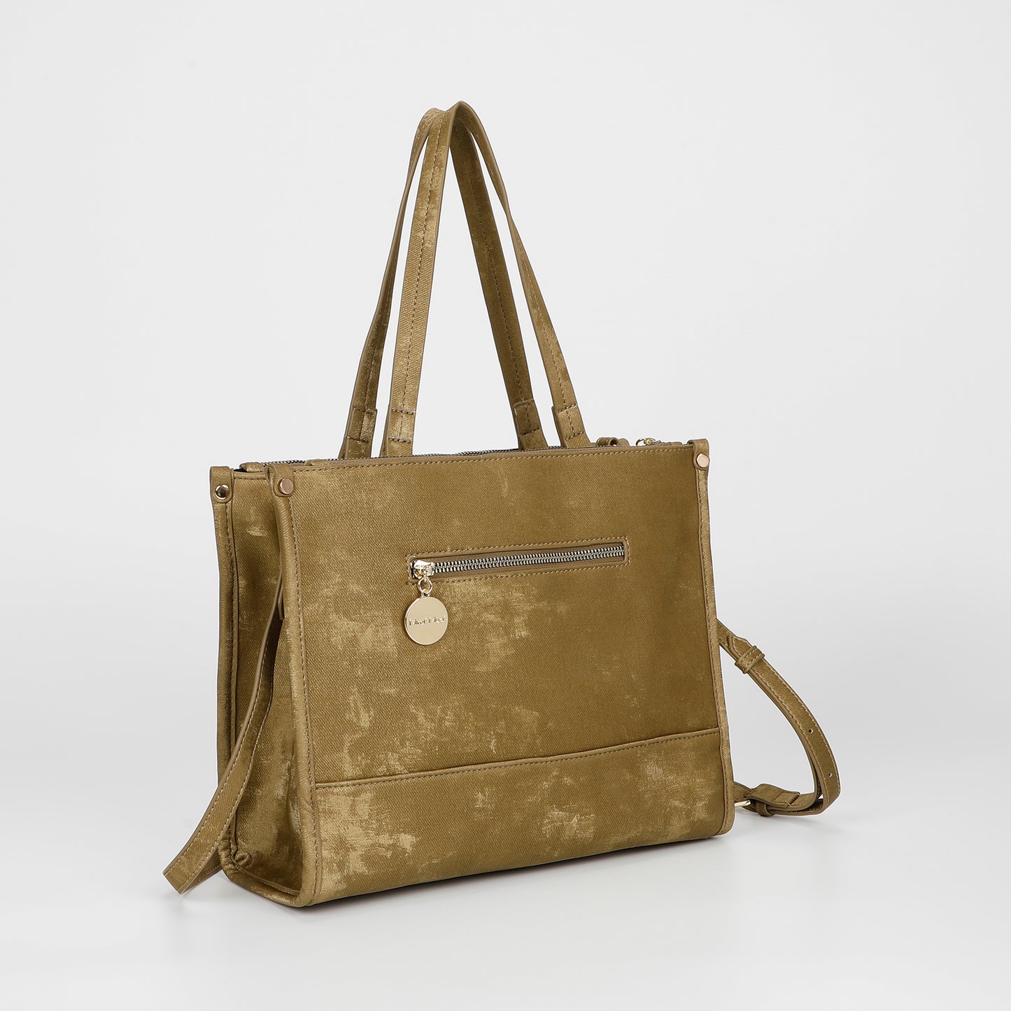 BORSA SHOPPER CON EFFETTO SFUMATO