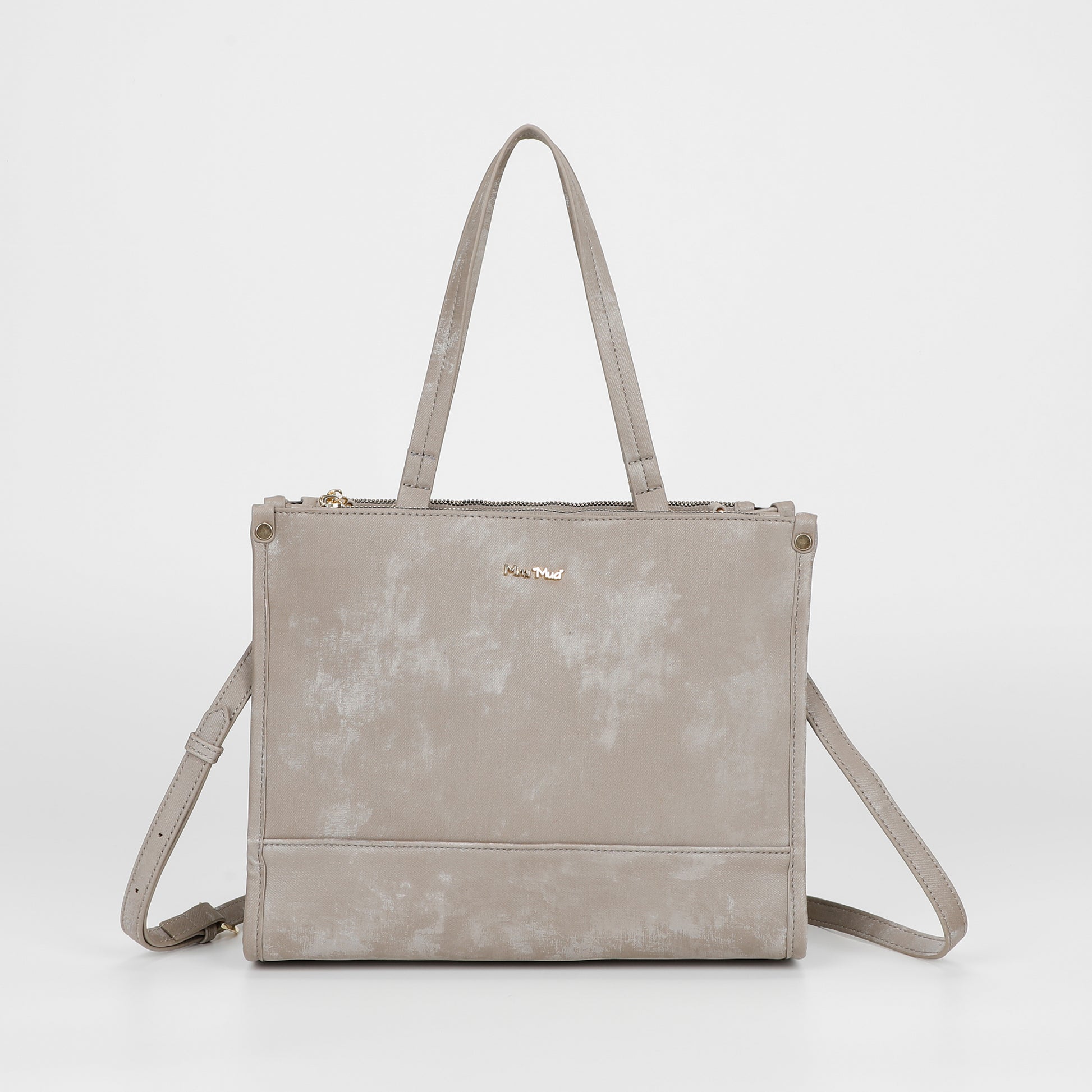 BORSA SHOPPER CON EFFETTO SFUMATO