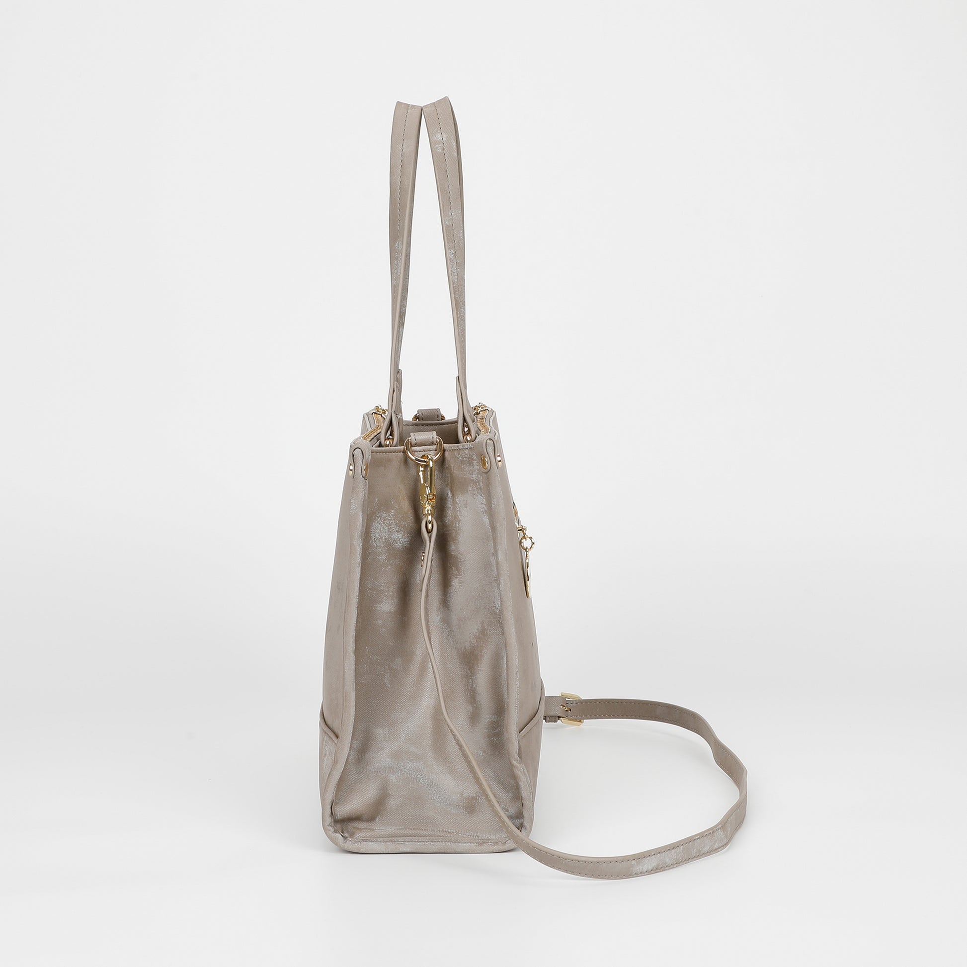 BORSA SHOPPER CON EFFETTO SFUMATO
