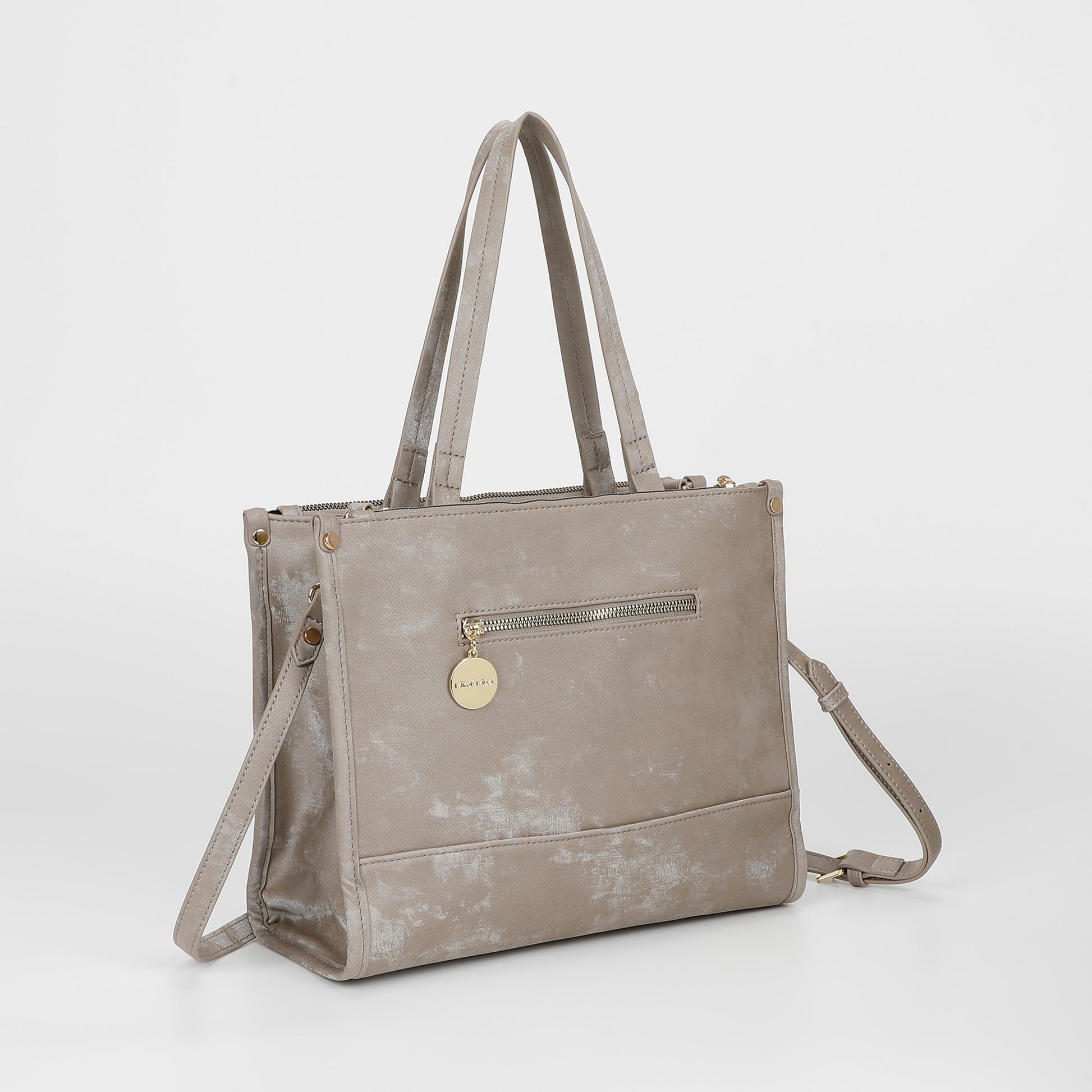 BORSA SHOPPER CON EFFETTO SFUMATO