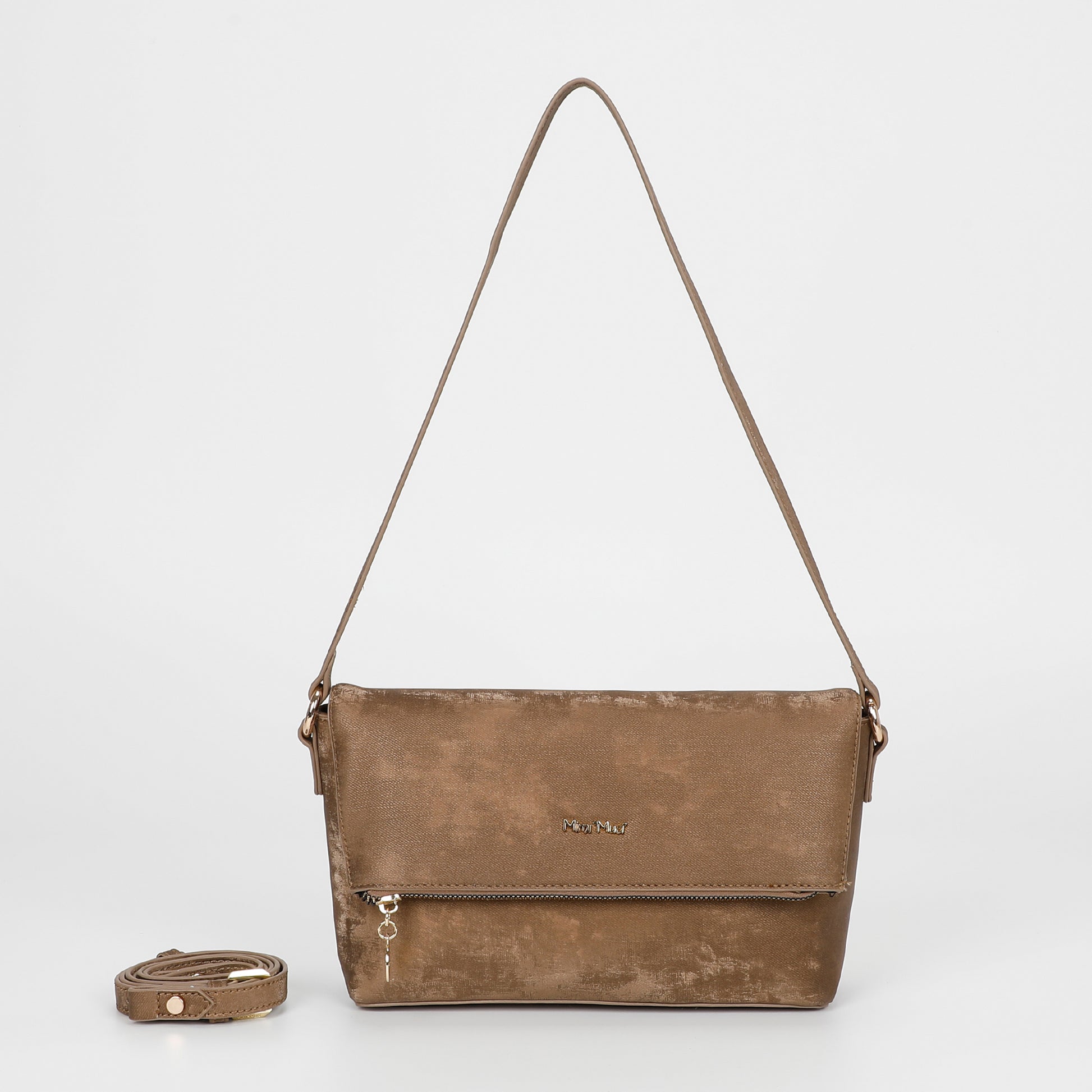 BORSA A TRACOLLA CON EFFETTO SFUMATO