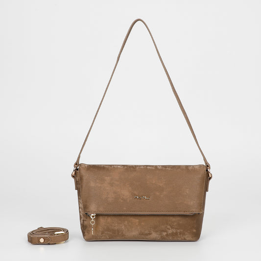 BORSA A TRACOLLA CON EFFETTO SFUMATO