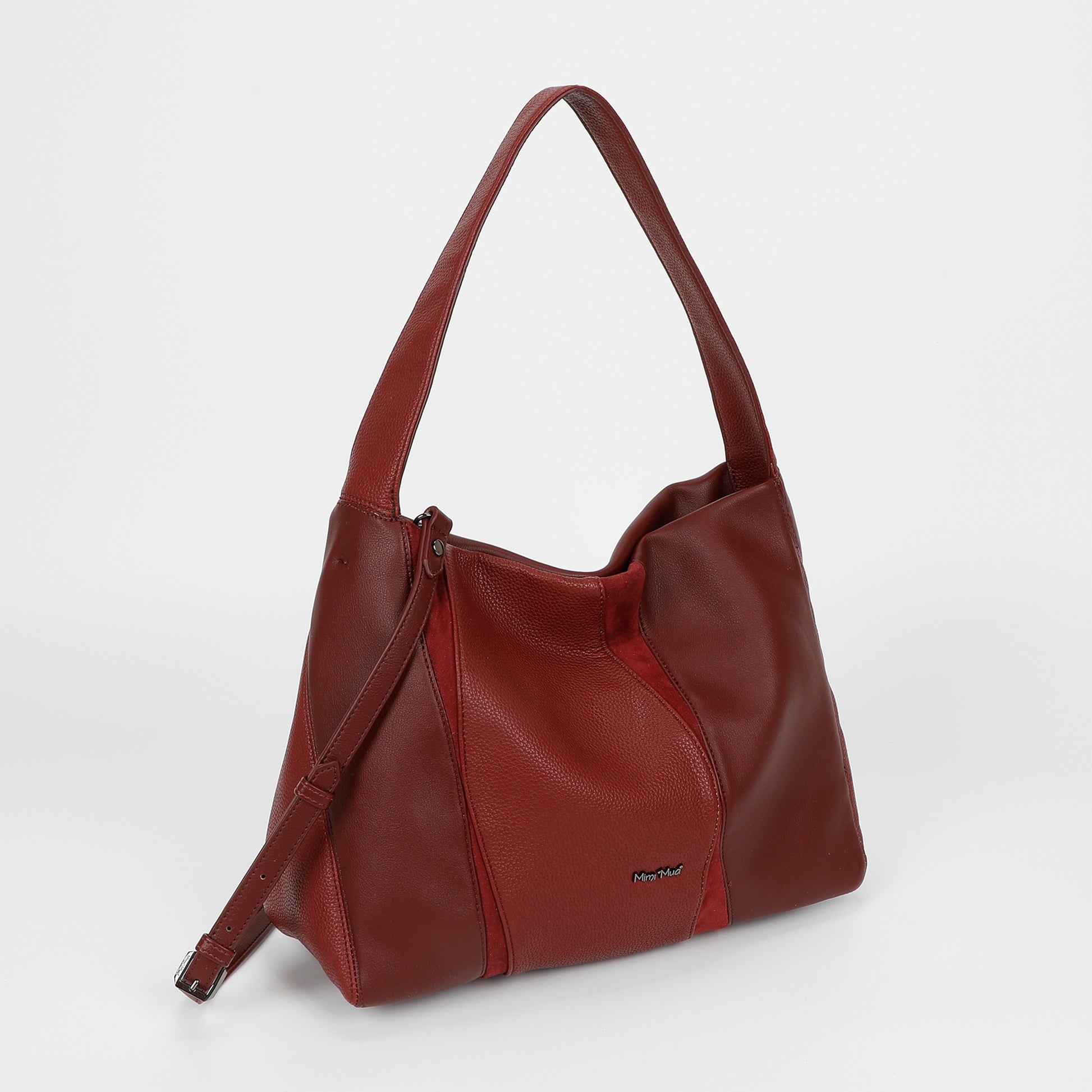 BORSA A SPALLA CON PATCHWORK