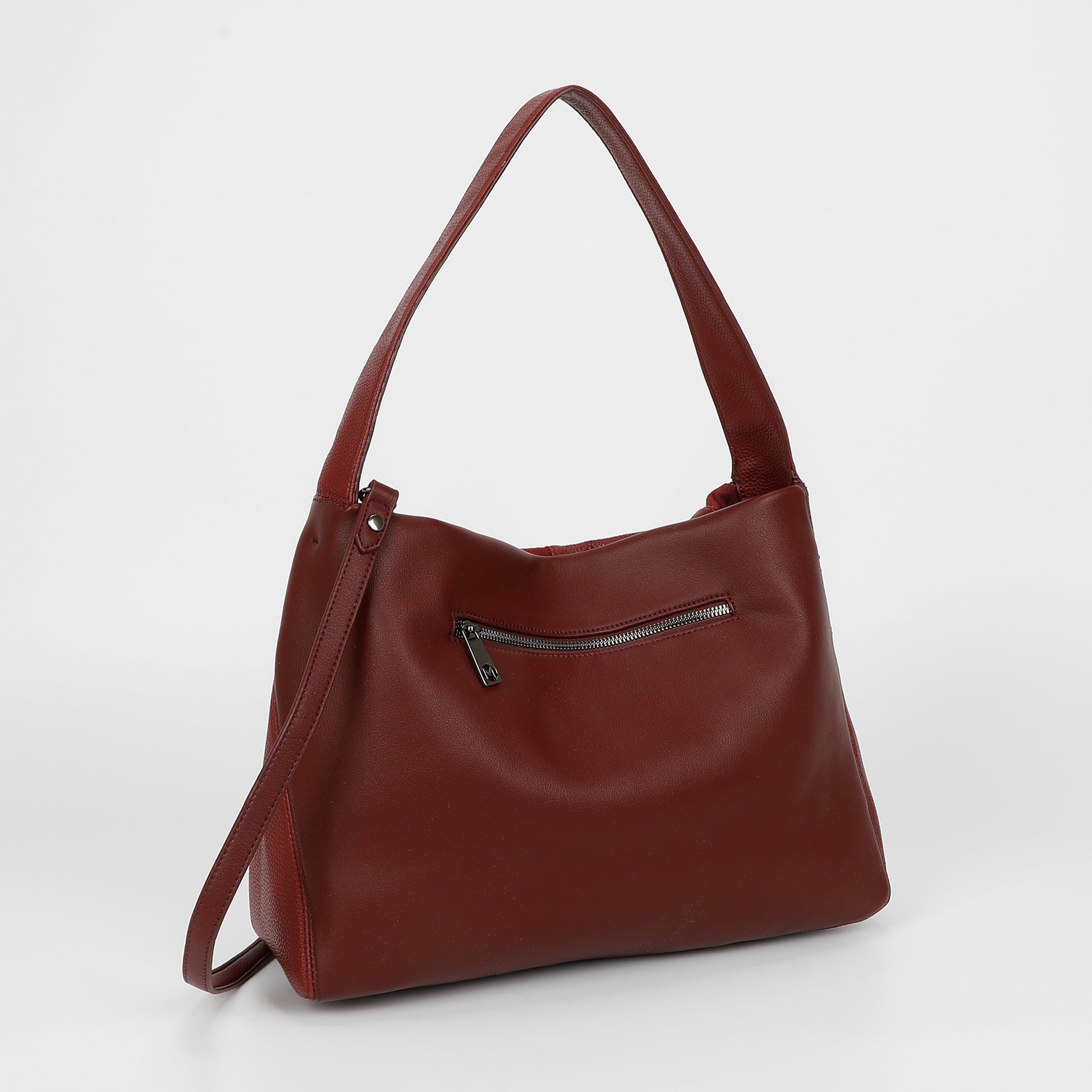 BORSA A SPALLA CON PATCHWORK