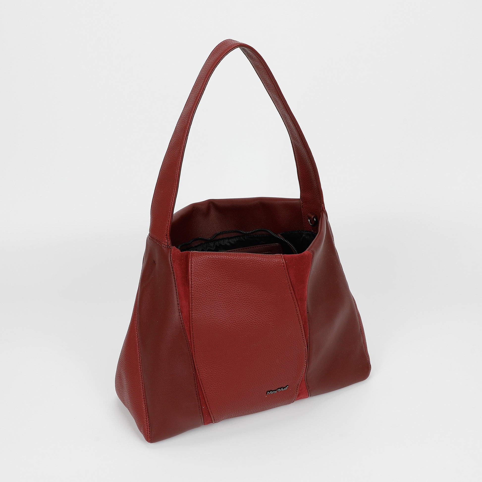 BORSA A SPALLA CON PATCHWORK