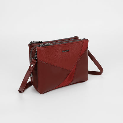 BORSA A TRACOLLA CON PATCHWORK