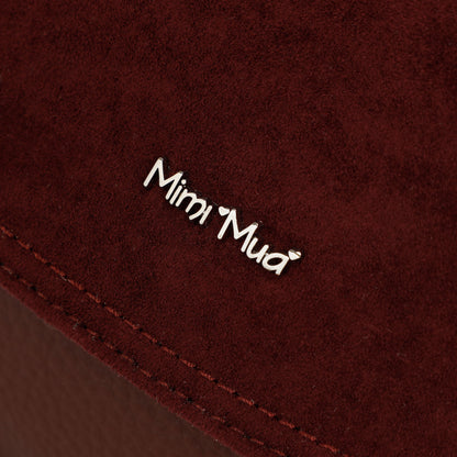 BORSA A MANO CON DETTAGLIO IN ECO SUEDE