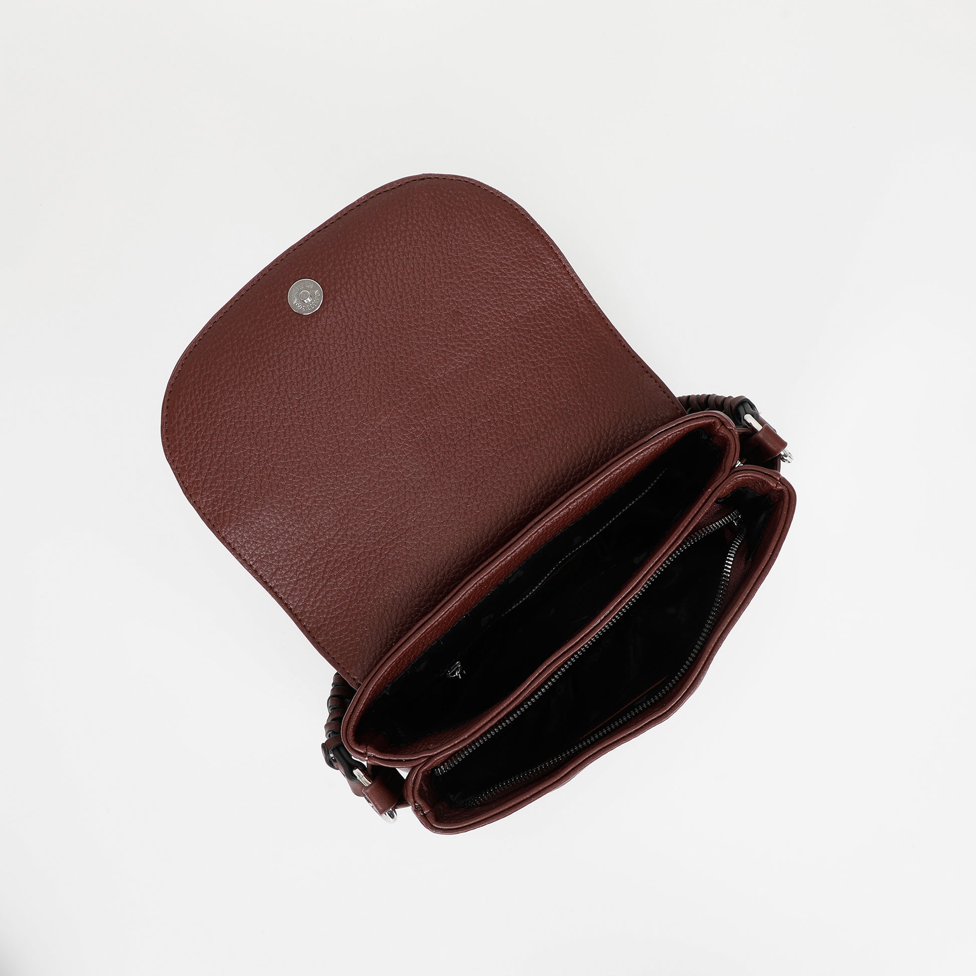 BORSA A MANO CON DETTAGLIO IN ECO SUEDE