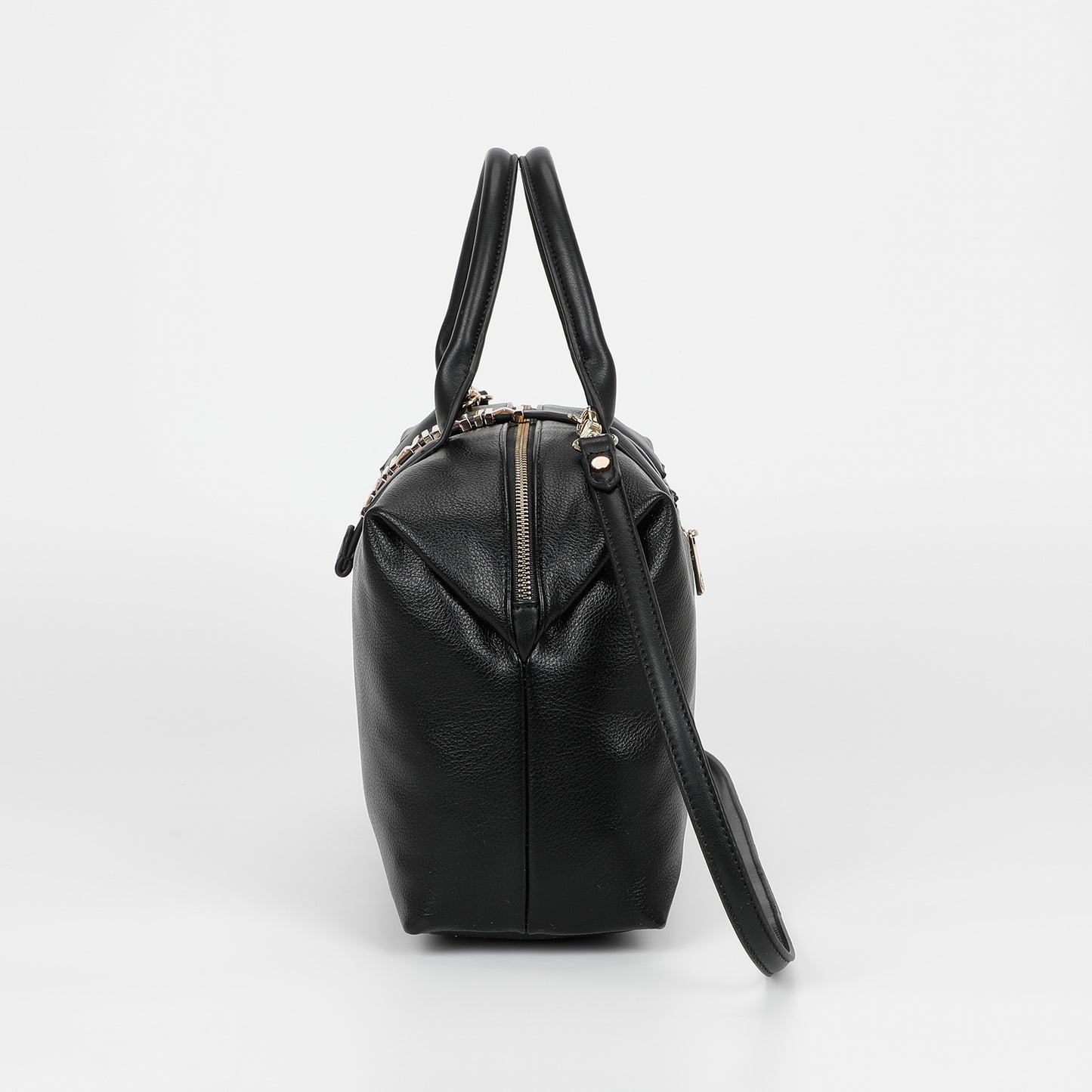BORSA BAULETTO CON LETTERE MIMI-MUA