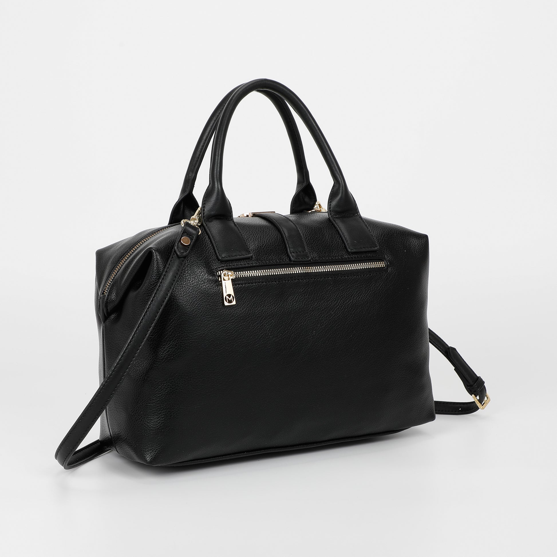 BORSA BAULETTO CON LETTERE MIMI-MUA