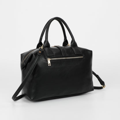 BORSA BAULETTO CON LETTERE MIMI-MUA