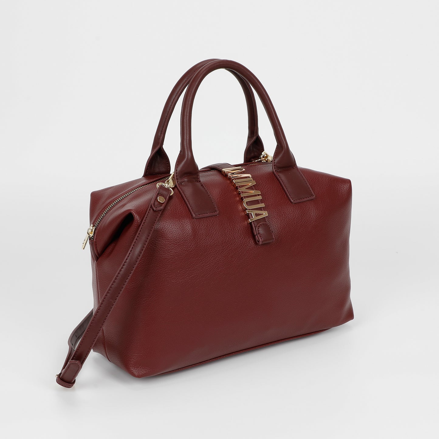 BORSA BAULETTO CON LETTERE MIMI-MUA