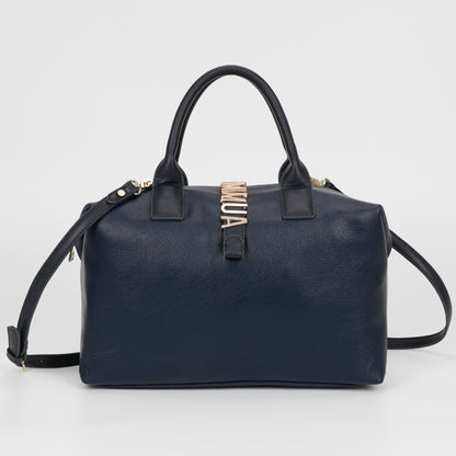 BORSA BAULETTO CON LETTERE MIMI-MUA