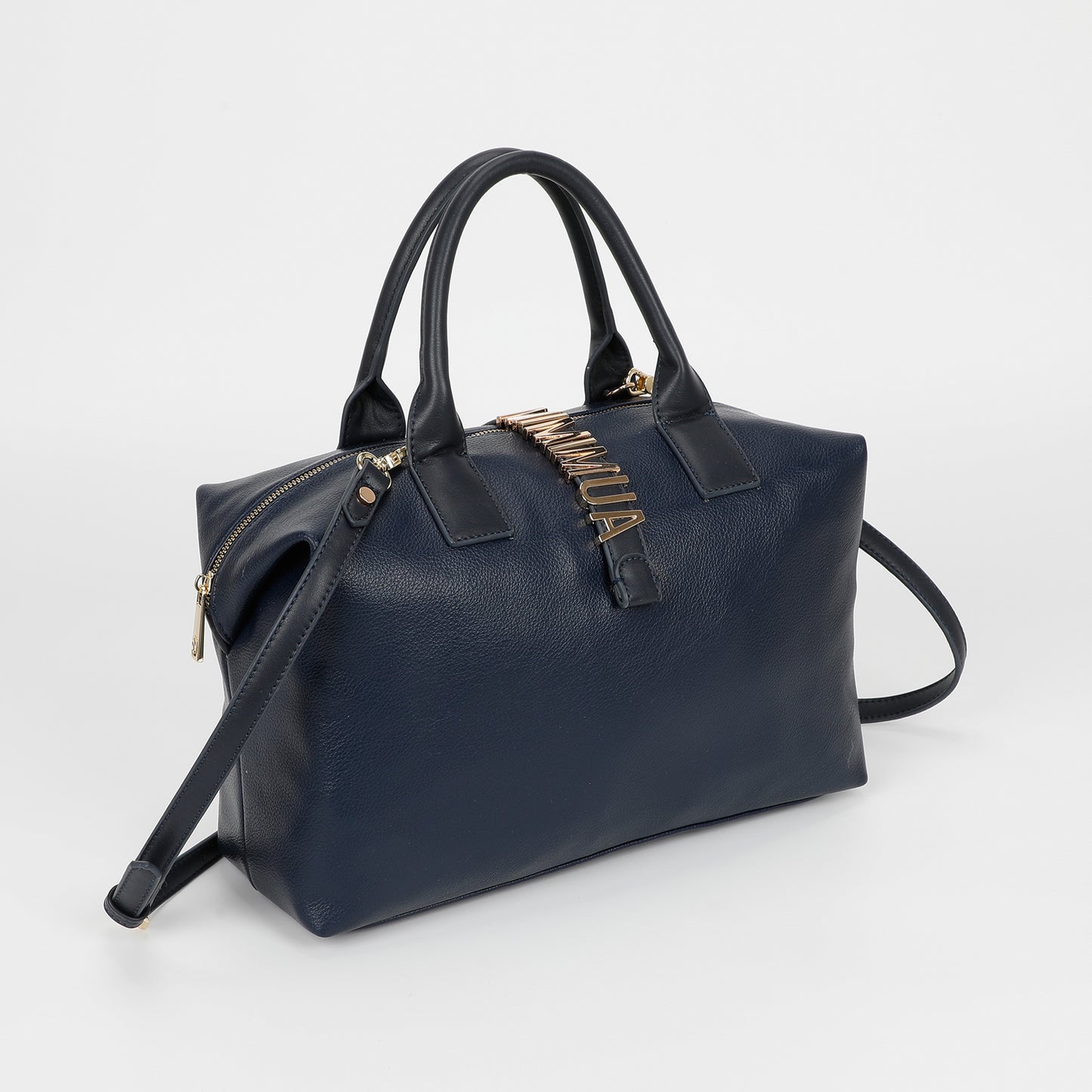 BORSA BAULETTO CON LETTERE MIMI-MUA
