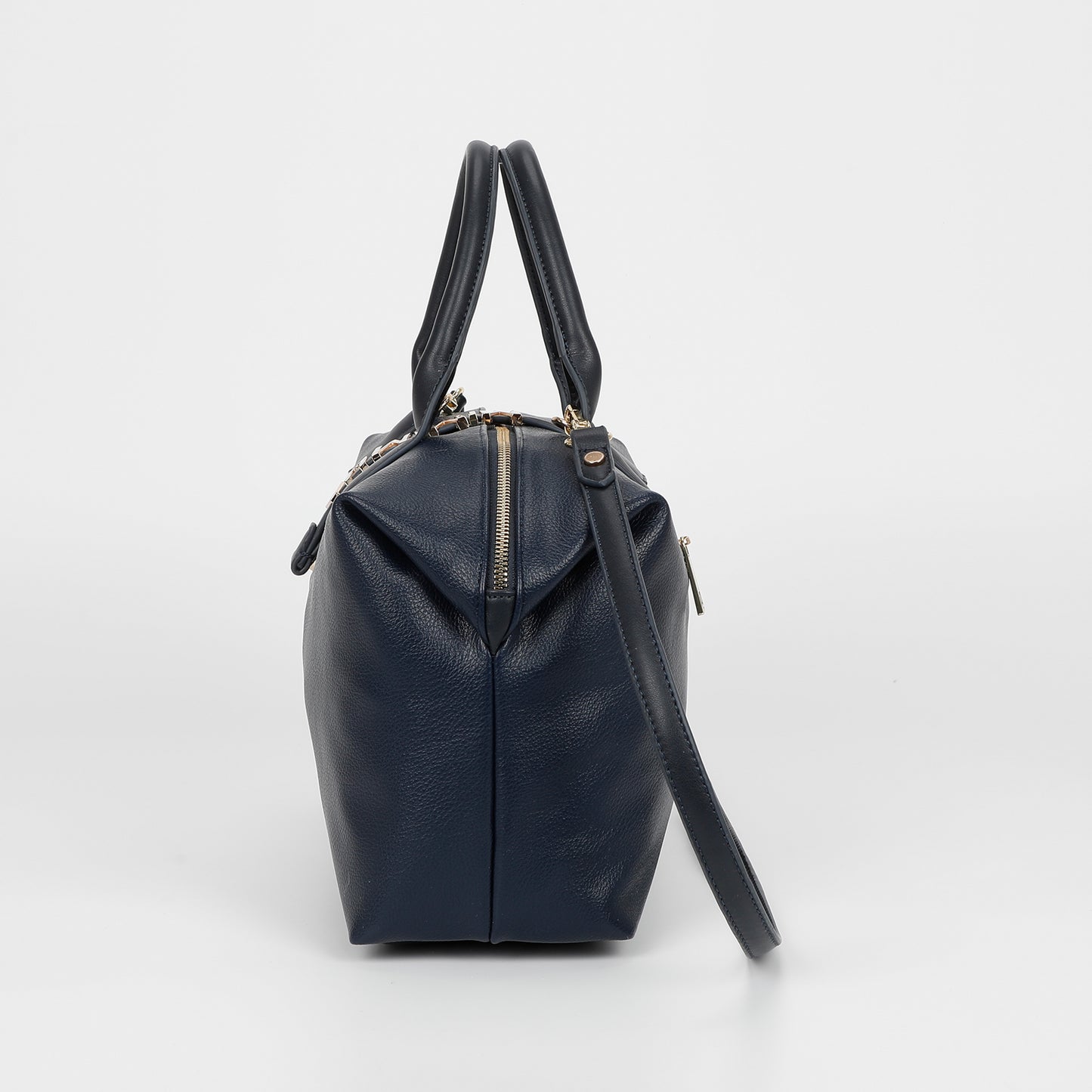 BORSA BAULETTO CON LETTERE MIMI-MUA