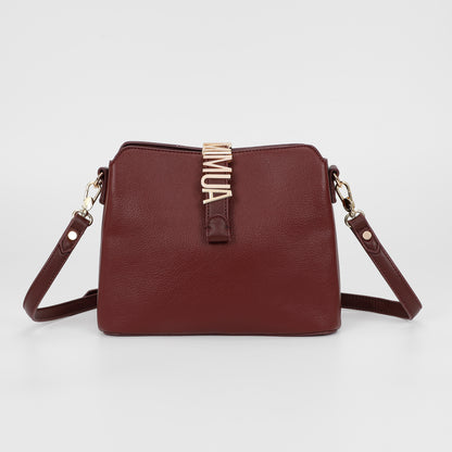 BORSA A TRACOLLA CON LETTERE MIMI-MUA