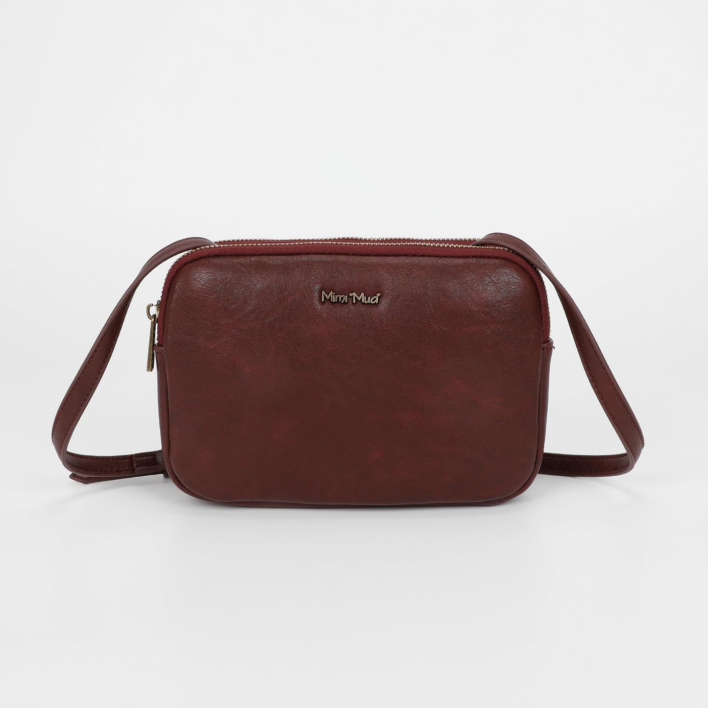 BORSA A TRACOLLA CON ACCESSORI IN OTTONE