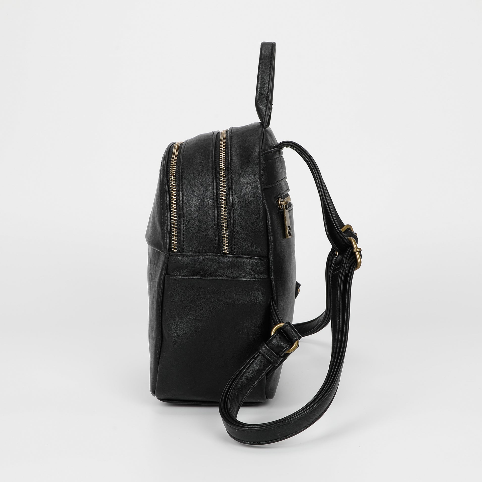 ZAINO CON ACCESSORI IN OTTONE