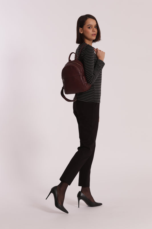 ZAINO CON ACCESSORI IN OTTONE