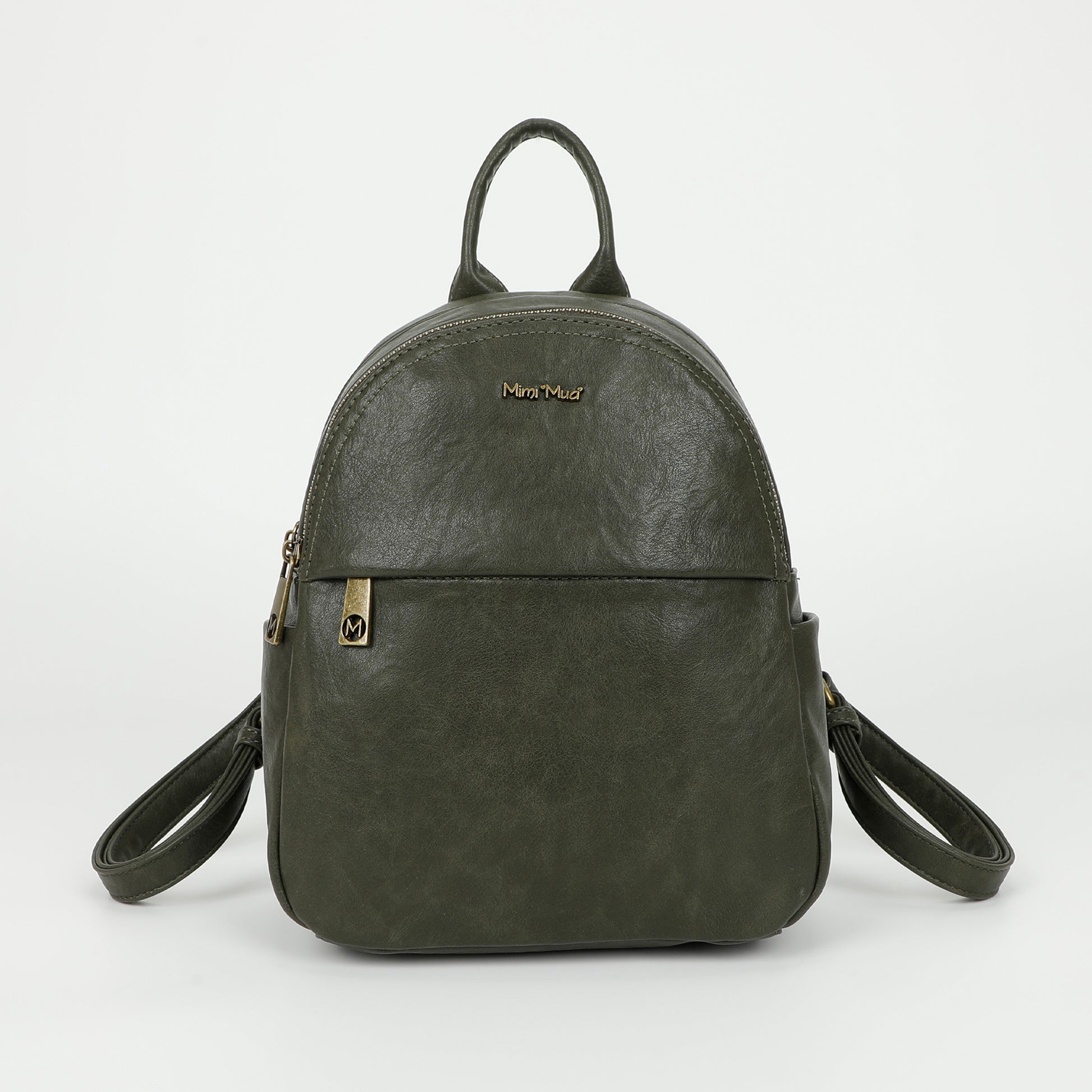ZAINO CON ACCESSORI IN OTTONE