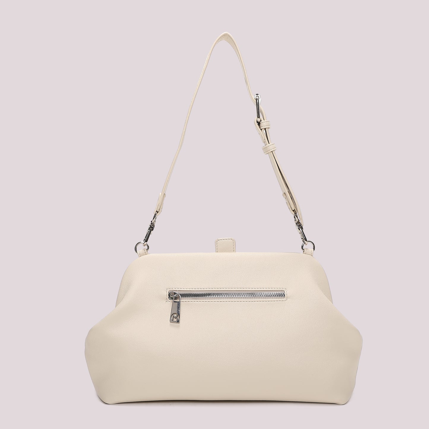 BORSA A BAULETTO CON FIORI