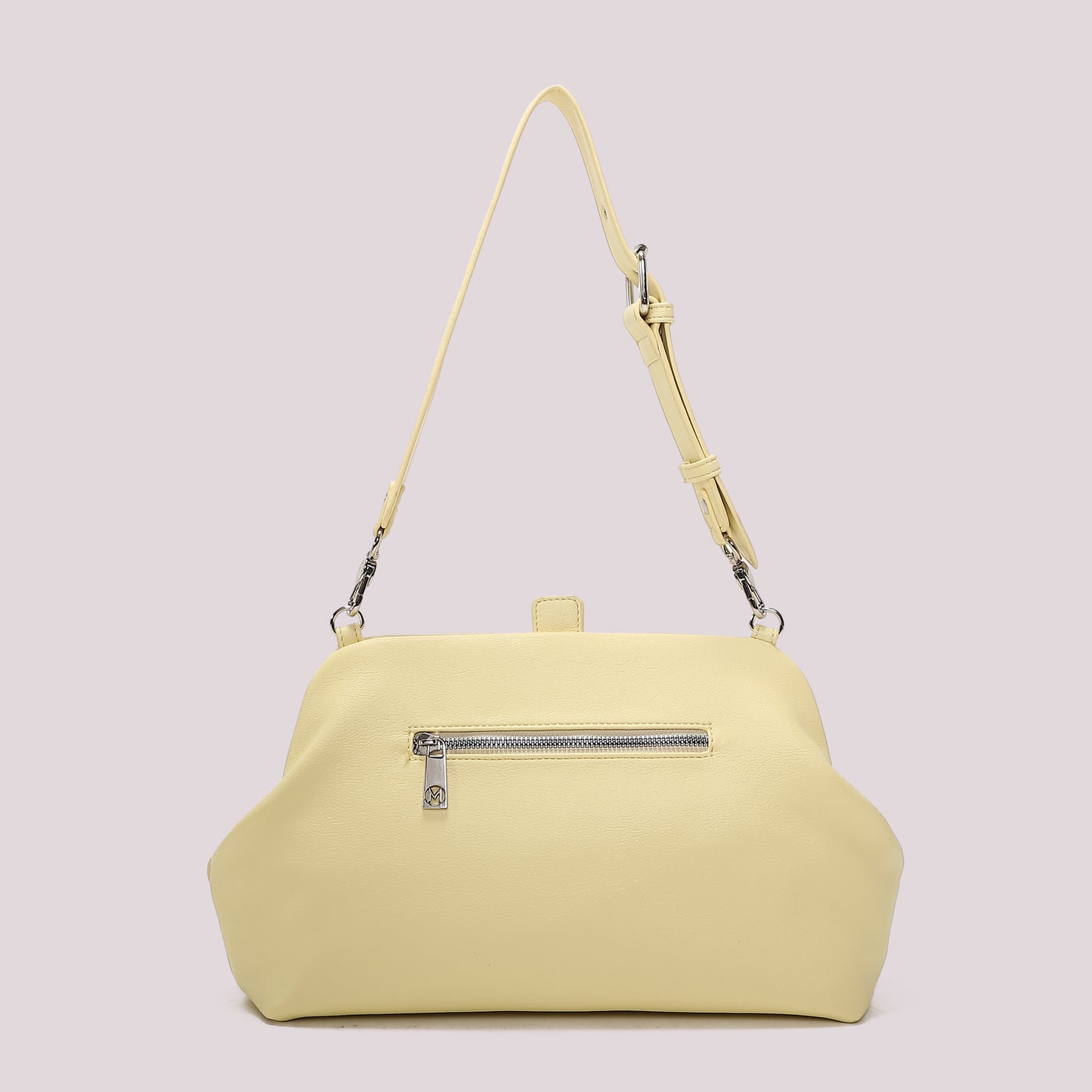 BORSA A BAULETTO CON FIORI