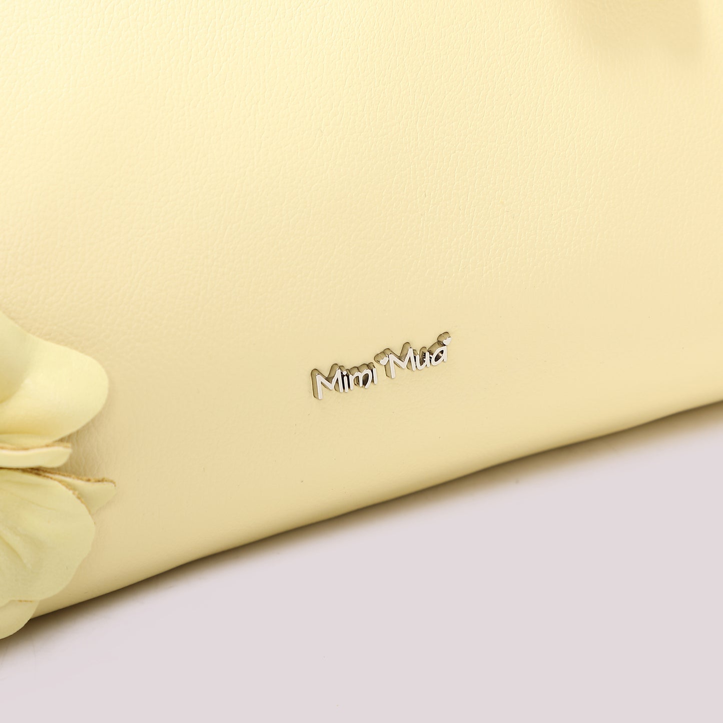 BORSA A BAULETTO CON FIORI