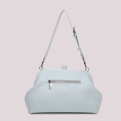 BORSA A BAULETTO CON FIORI