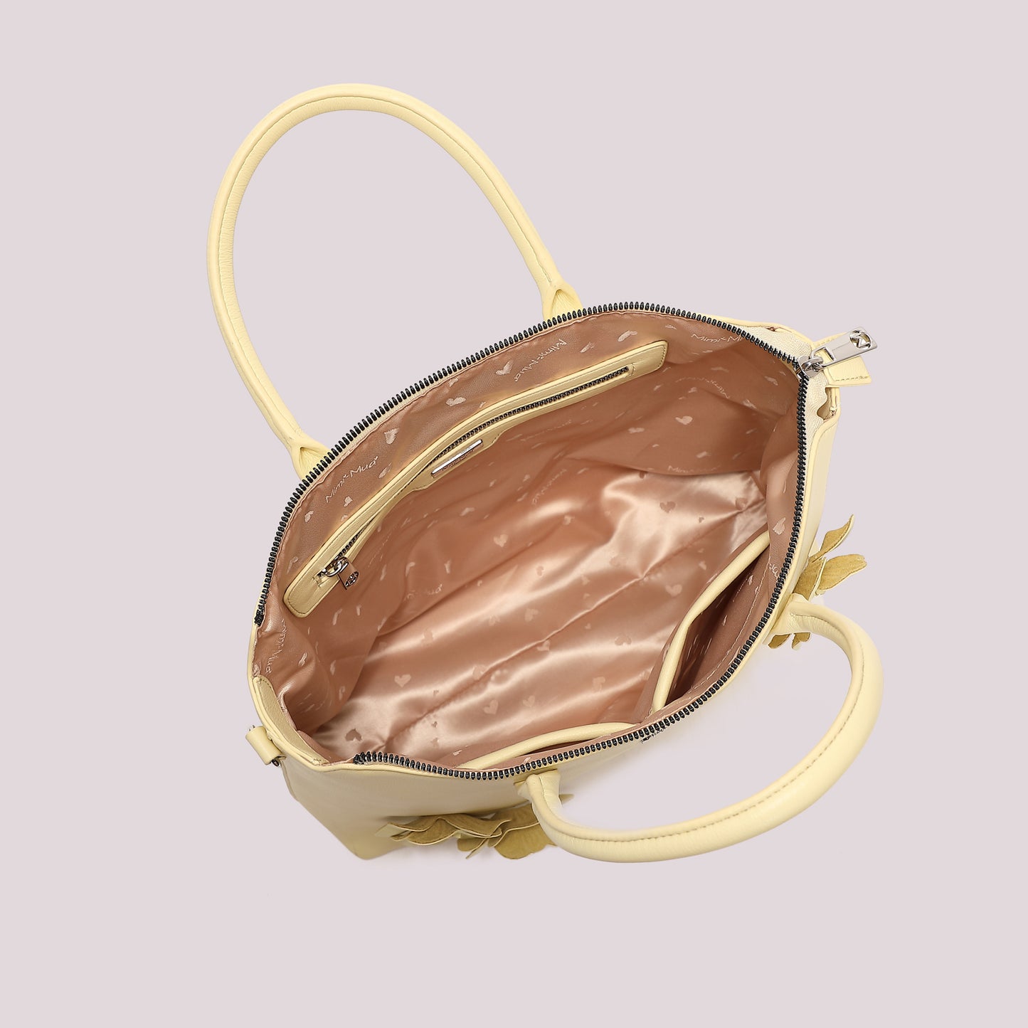 BORSA A SPALLA CON FIORI