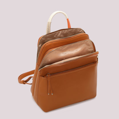 ZAINO CON MANICO INTRECCIATO