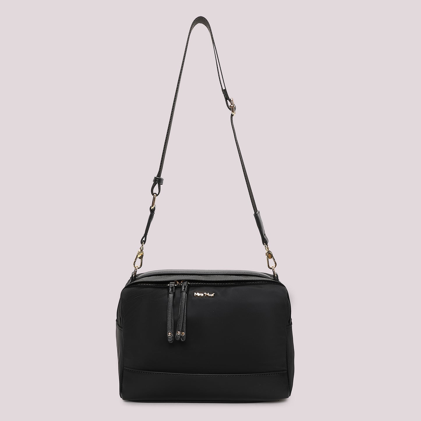 BORSA A BAULETTO IN NYLON