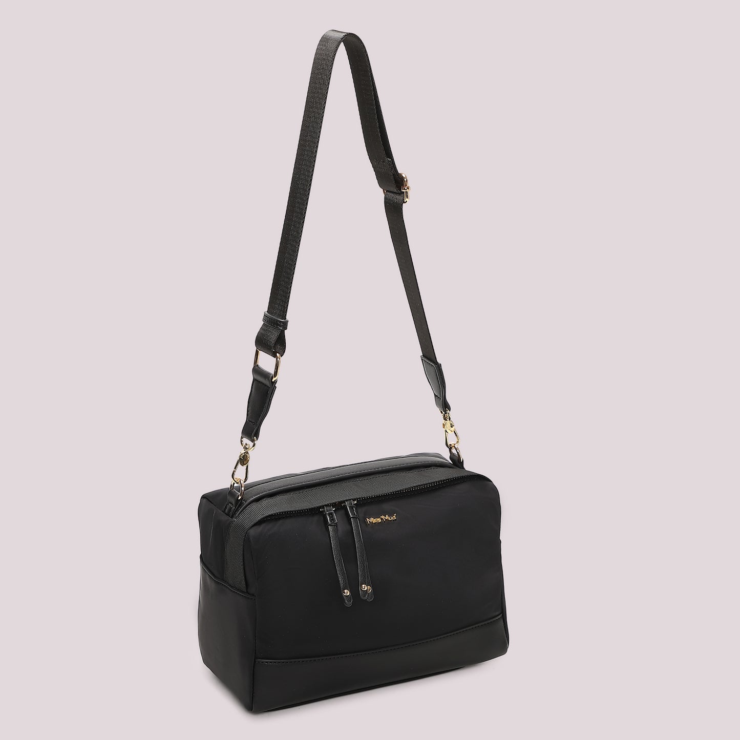 BORSA A BAULETTO IN NYLON