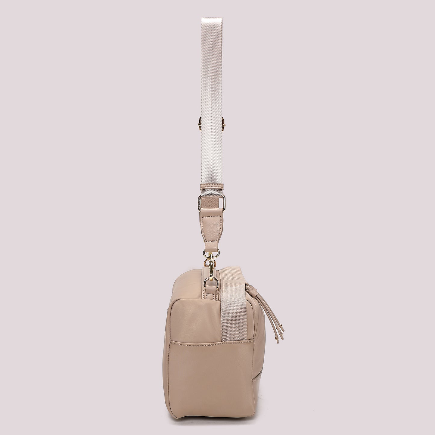 BORSA A BAULETTO IN NYLON
