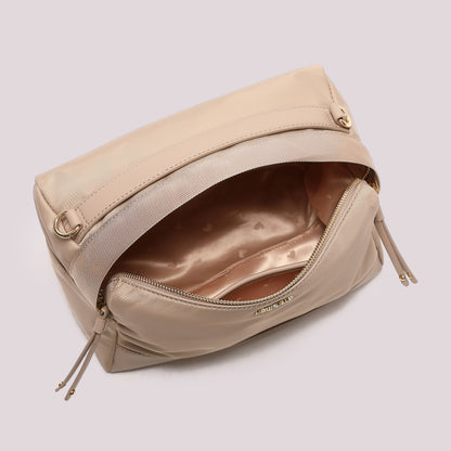 BORSA A BAULETTO IN NYLON