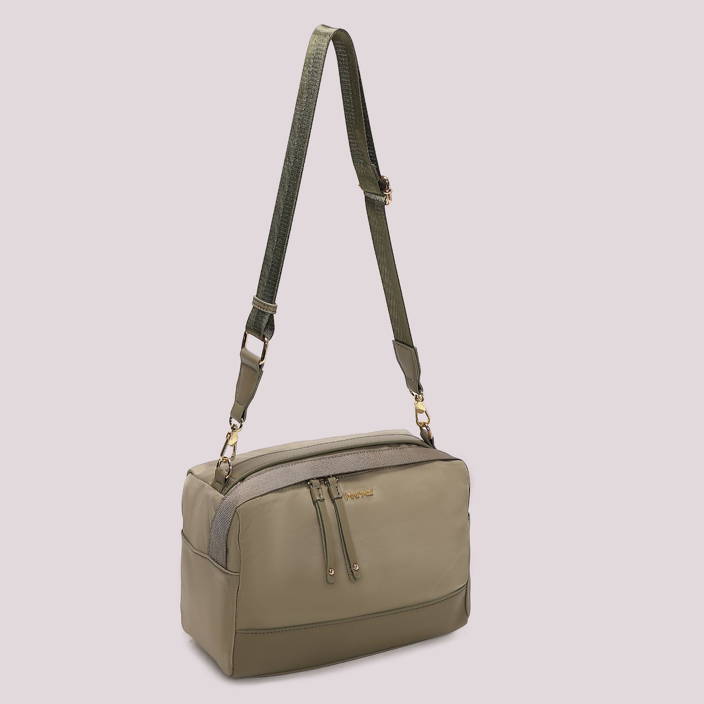 BORSA A BAULETTO IN NYLON