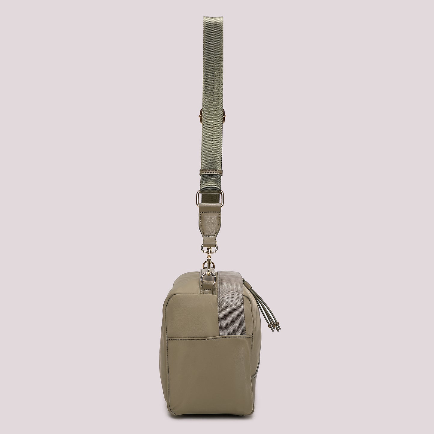 BORSA A BAULETTO IN NYLON