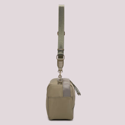 BORSA A BAULETTO IN NYLON