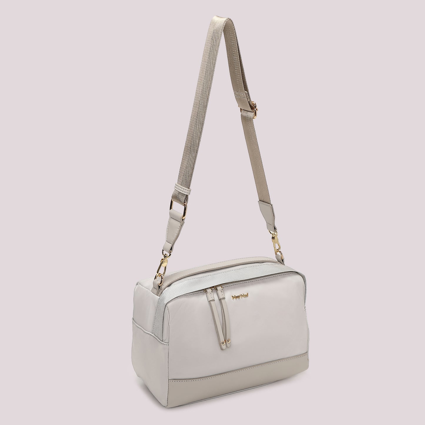 BORSA A BAULETTO IN NYLON