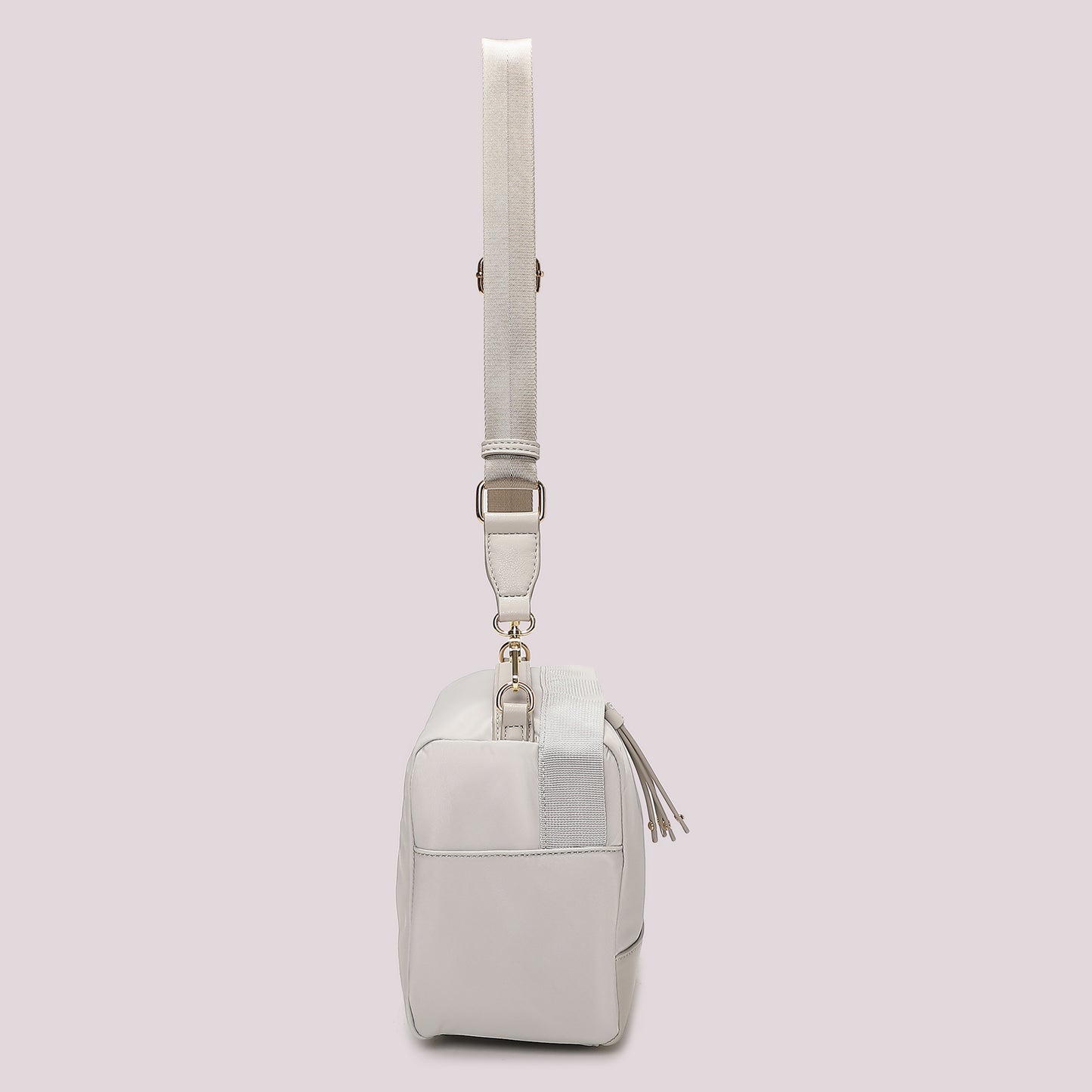 BORSA A BAULETTO IN NYLON